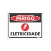 Placa Perigo Eletricidade Ps127 - Encartale 