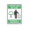 Placa Jogue Lixo no Lixo Ps639 - Encartale 