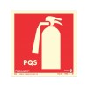 Placa Extintor Pqs Fotoluminescente Paf-478/f - Encartale