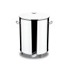 Lixeira Inox com Pedal/Tampa 110L - Brinox