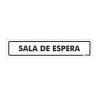 Placa Sala de Espera Ps206 - Encartale 