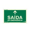 Placa Saída de Emergência Fotoluminescente Paf388 - Encartale 