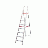 Escada de Alumínio 8 Degraus Modelo Residencial - ESC0067 - Botafogo