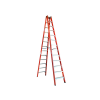 Escada Tesoura Dupla de Fibra de Vidro 12 Degraus - TAFD12 - WBertolo