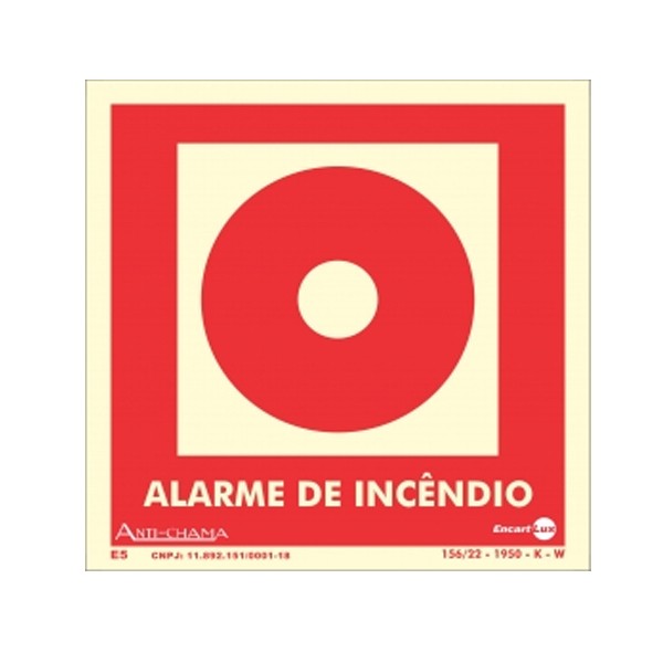 Placa Alarme de Incêndio Ps695/f - Encartale