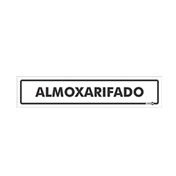 Placa Almoxarifado Ps57 - Encartale