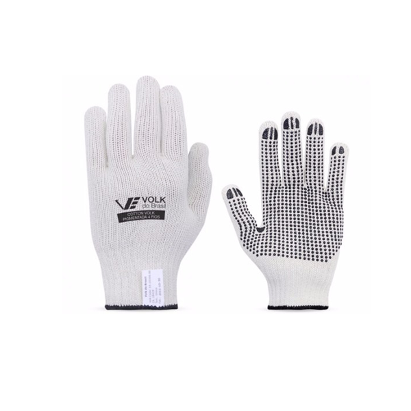 Luva Cotton Tricotada 1 Fio de Algodão Bege - Volk
