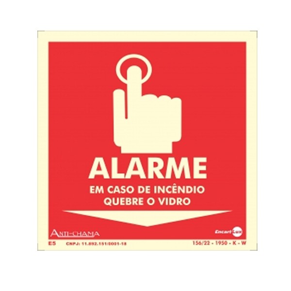 Placa Botão De Alarme Paf414 - Encartale