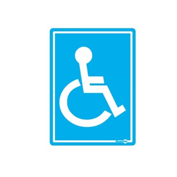 Placa Deficiente Físico Ps68 - Encartale 