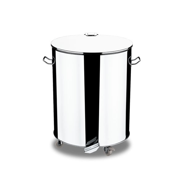 Lixeira Inox com Pedal/Tampa 110L - Brinox