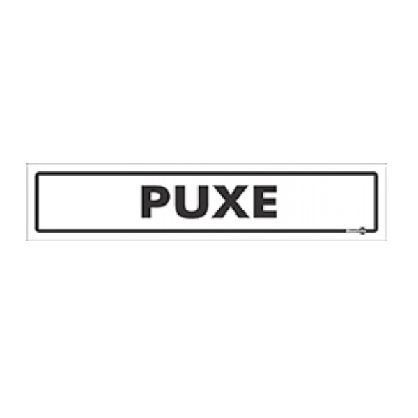 Placa Puxe Ps61 - Encartale 