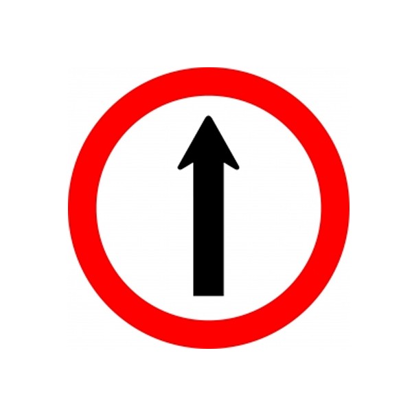 Placa Permitido Seguir em Frente Ps463 - Encartale 