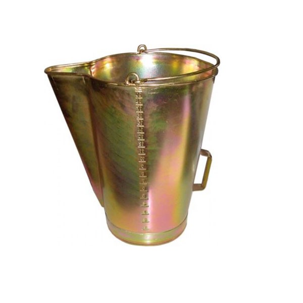 Balde 15 L Bicromatizado Graduado - Lubefer