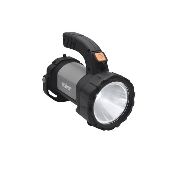 Lanterna Holofote Pro Led Cree Recarregável SLP-401 - Solver