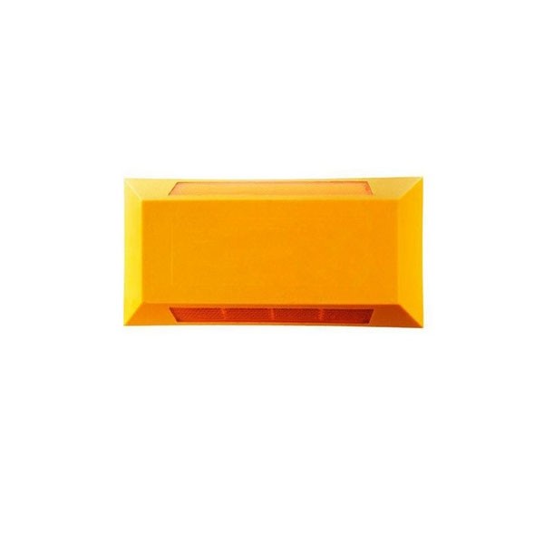 Tachão Refletivo Amarelo 10.3x7.5x2cm Bidirecional - Top Sinalização