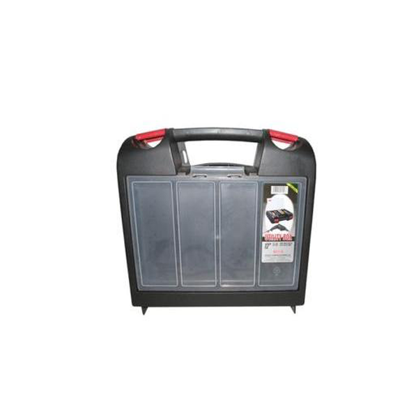 Caixa Plástica para Ferramentas Preta CF-28 