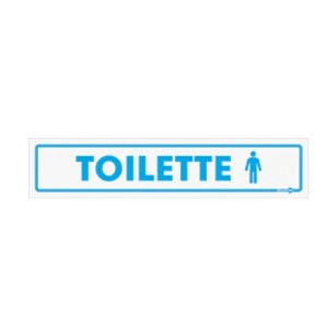 Placa Toilette Masculino Ps108 - Encartale 
