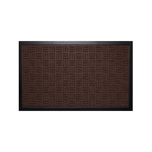 Tapete Capacho Waterkap 45cm X 75cm Marrom - Kapazi