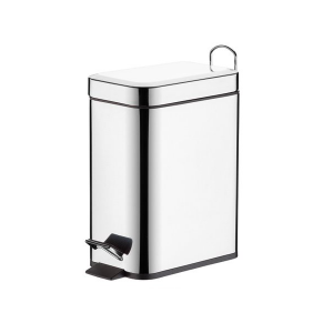 Cesto Lixo 5L Inox Retângulo - Brinox 