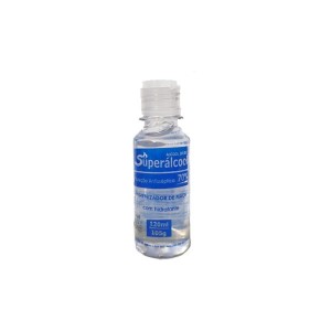 Álcool Gel Antisséptico 70º 120ml - SuperAlcool