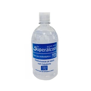 Álcool Gel Antisséptico 70º 500ml - SuperAlcool