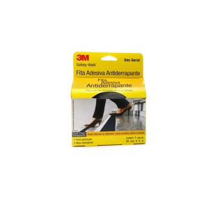 Fita Antiderrapante 50mm x 5m Cinza Claro - 3M