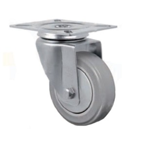 Rodízio 6 Pol. Soft Placa Giratória - Schioppa