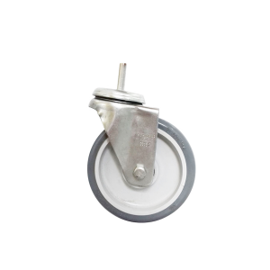 Rodízio 6 Pol. Espiga Giratória Lisa - Schioppa