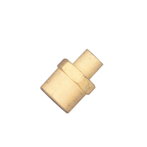 Luva de Redução Fêmea BSP 3/8  x 1/8  Pol. Latão - Lubefer