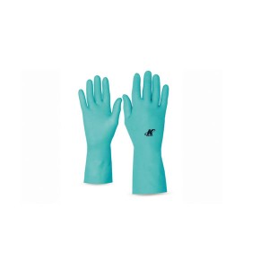 Luva Nitrílica (2) Verde - Tamanho G - KA10 - Kalipso